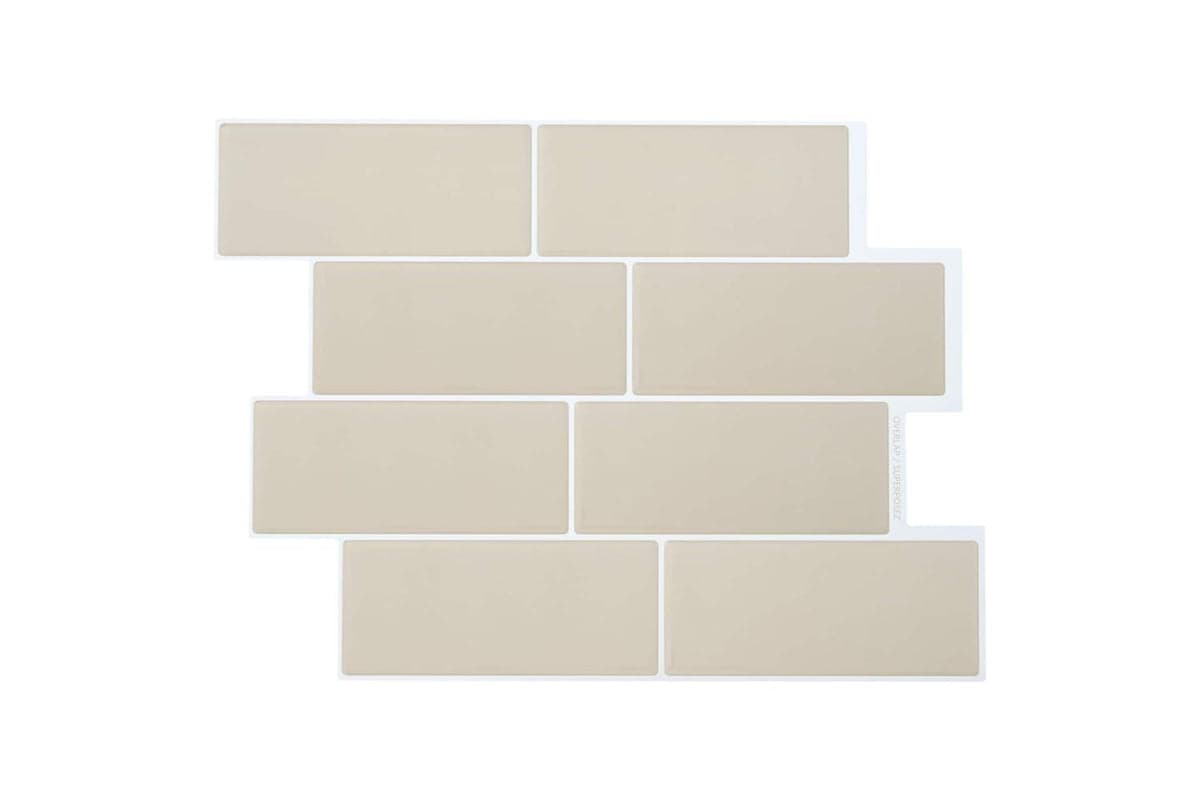 Vidaxl Decorative Stickers 50 Pcs Beige 29 X 21 Cm