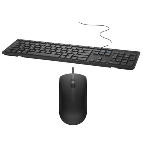 DELL - K/Dell MS116 Mouse & Dell KB216 Keyboard