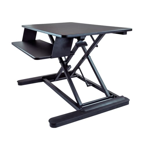 STARTECH.COM - SIT STAND DESK CONVERTER - 35INLARGE WORK SURFACE - ADJUSTABLE