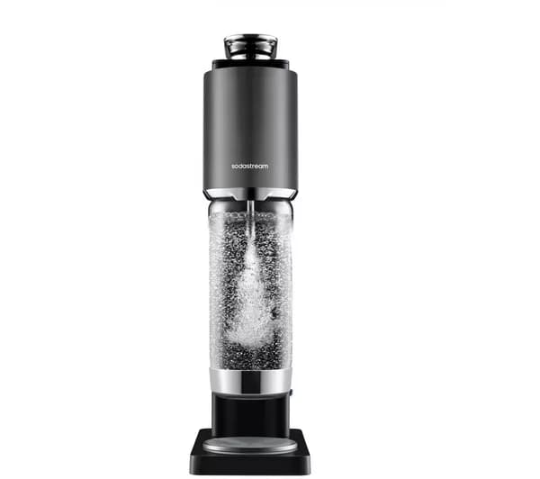 SODASTREAM Fresh Plus Black Sparkling Water Machine - Black