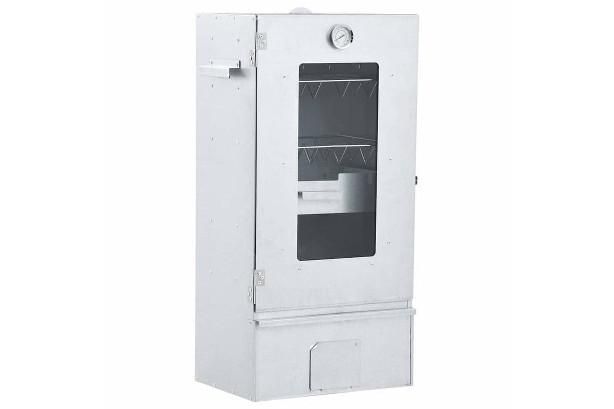 Vidaxl Bbq Oven Smoker With 1kg Wood Chips 44.5x29x83 Cm