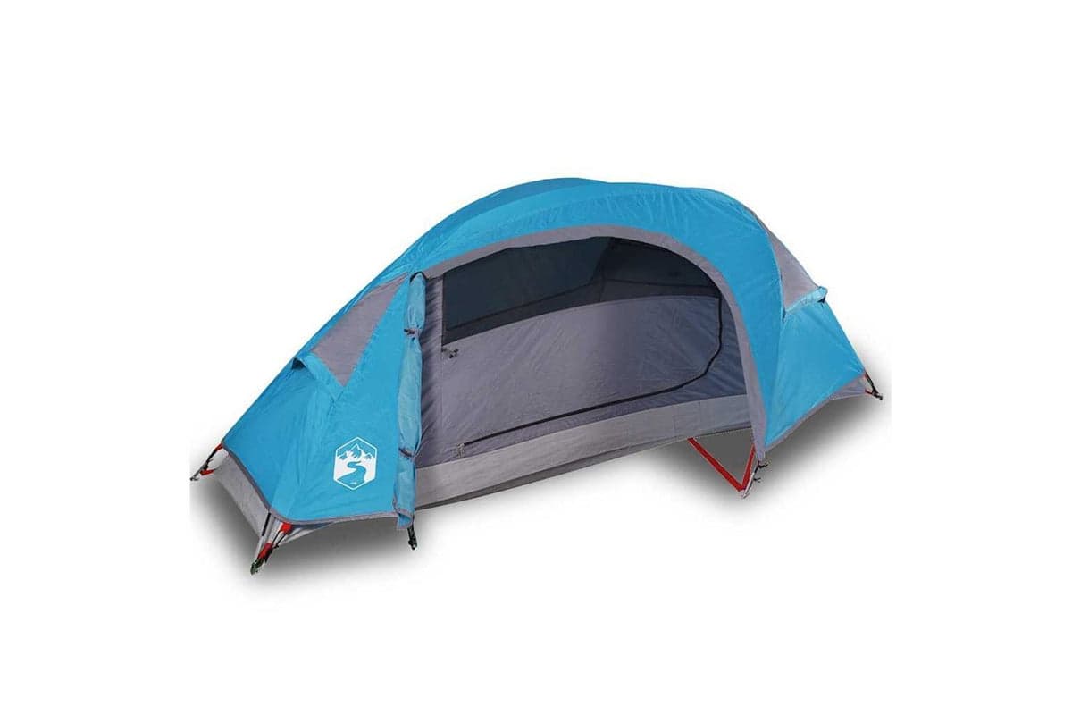 Vidaxl Camping Tent Dome 1-person Blue Waterproof