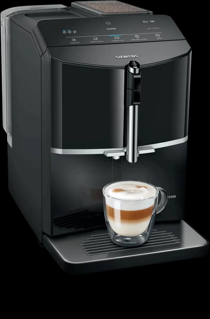 Siemens EQ300 Fully Automatic Coffee Machine | Black