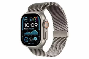 Apple Watch Ultra 2 GPS + Cellular | 49mm | Natural Titanium Case with Natural Titanium Milanese Loop Small