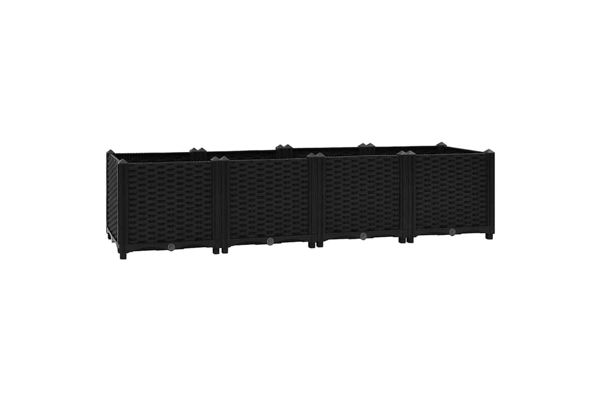 vidaXL Raised Bed 160x40x38cm Polypropylene