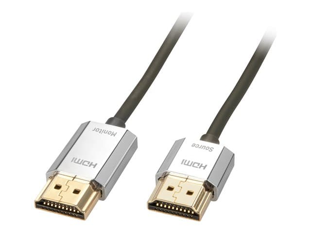 Lindy - CROMO Slim High Speed HDMI Cable with Ethernet - HDMI cable with Ethernet - 4.5 m