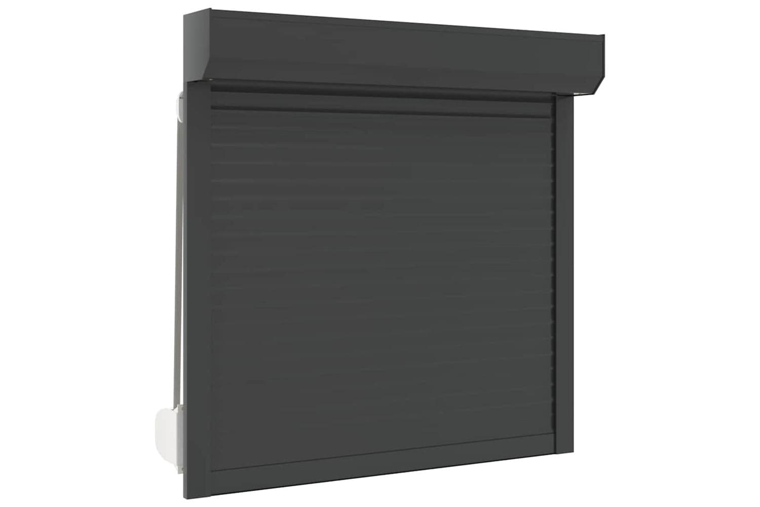 Vidaxl Roller Shutter Aluminium 100x100 Cm Anthracite