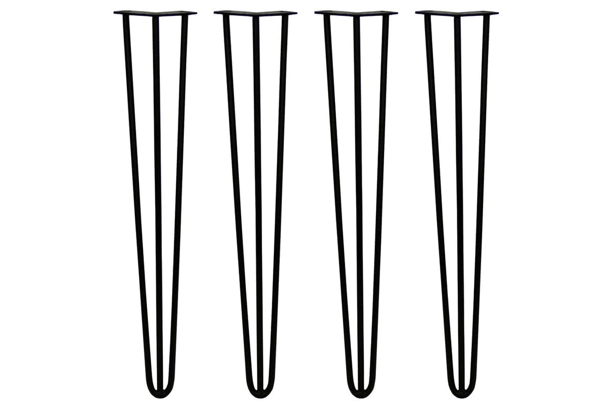 Monstershop Hairpin Legs 3 Prong | 12mm | Black