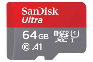 SanDisk Ultra microSD with SD Adapter | 64GB