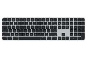 Apple Magic British English Keyboard with Touch ID and Numeric Keypad | Black Keys