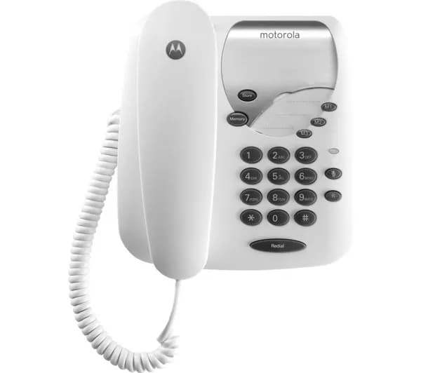 MOTOROLA CT1 Corded Phone - White