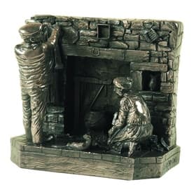 Works Done Bronze Figurine
