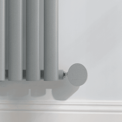 Salt & Pepper Finish Control Panel Cover for Designer Radiator Heating Elements
