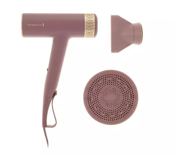 REMINGTON AIRvive Digital Hair Dryer​ - Mauve & Gold