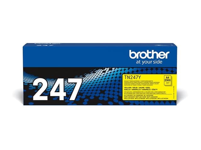 BROTHER - TN247Y - yellow - original - toner cartridge