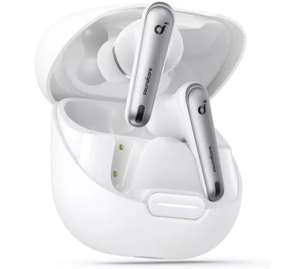 SOUNDCORE Liberty 4 Wireless Bluetooth Noise-Cancelling Earbuds - White