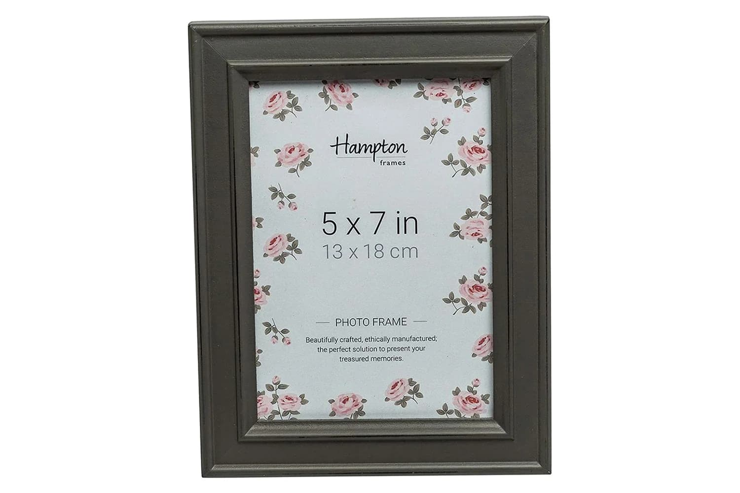 Paloma 5x7" Photo Frame | Grey