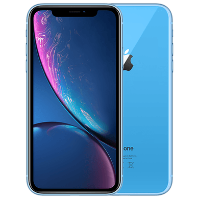 Refurbished Apple iPhone XR Blue 6.1" 64GB 4G Unlocked & SIM Free Smartphone