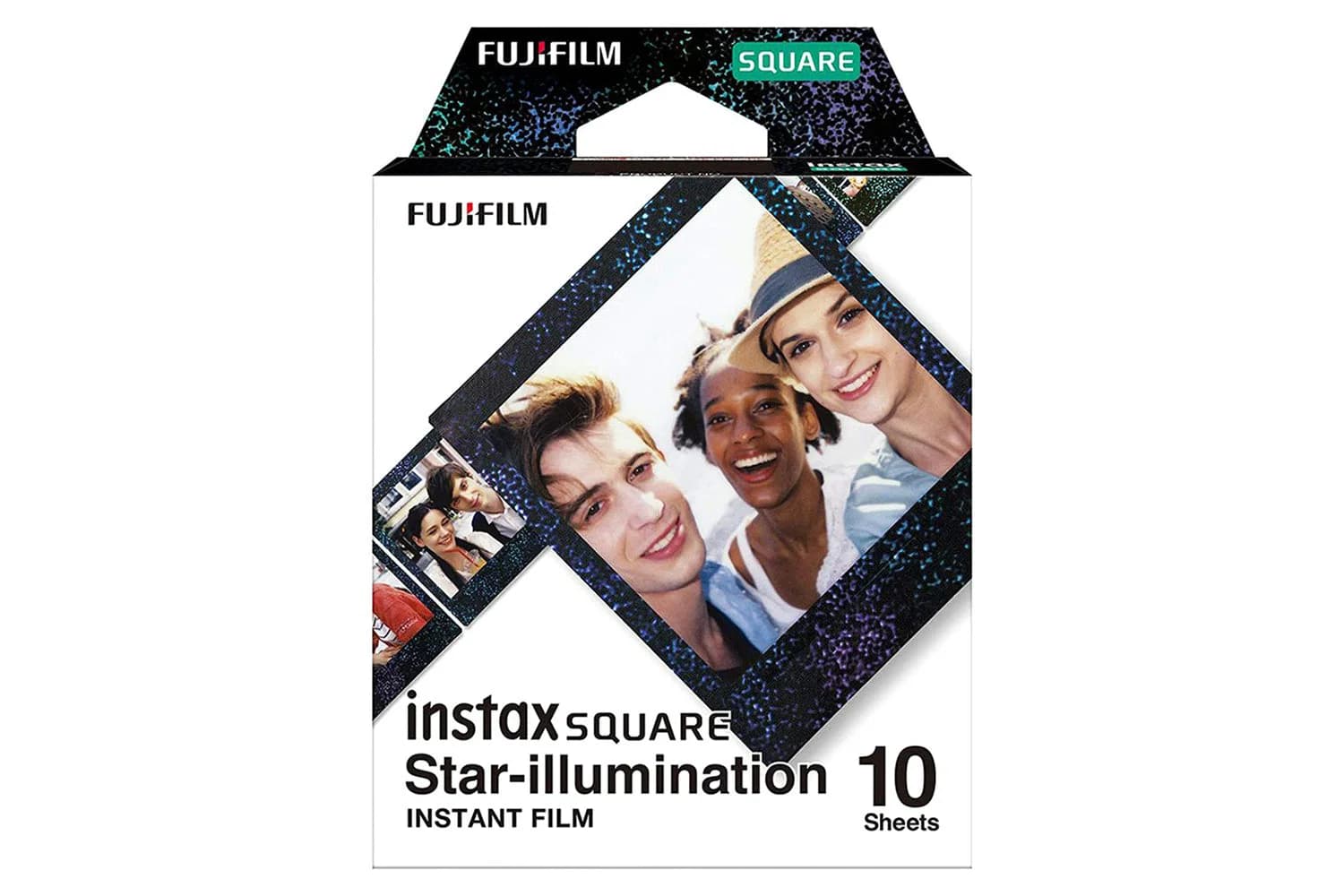 Fujifilm Instax Square Star Illumination Film | 10 Sheets