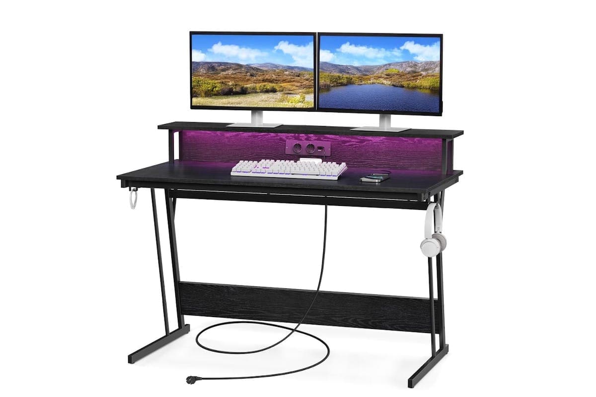 Computer Desk | Computer Desk | Steel Frame | Standard Size