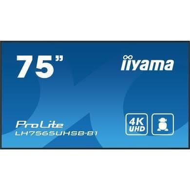 Refurbished iiyama ProLite LH7565UHSB-B1 75" IPS 4K Ultra HD Android Professional Digital Signage