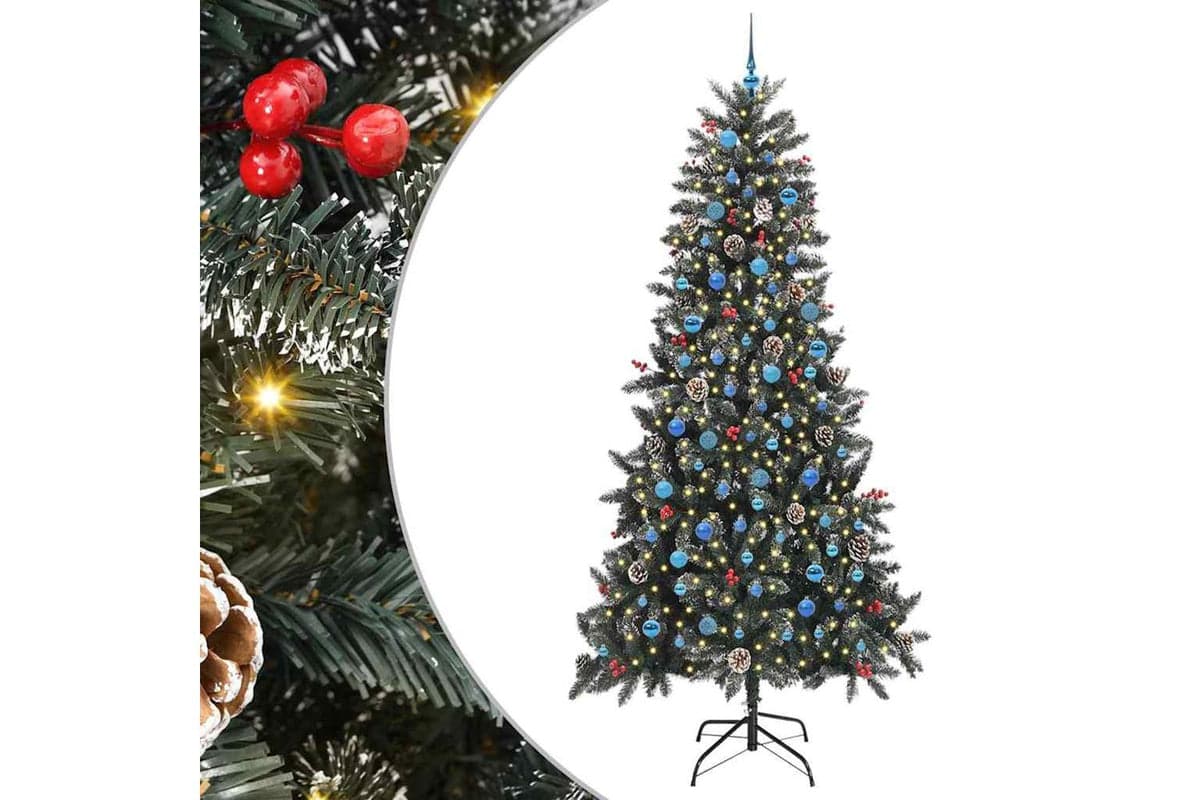 Vidaxl Artificial Christmas Tree Green 1295 X 1295 X 240 Cm