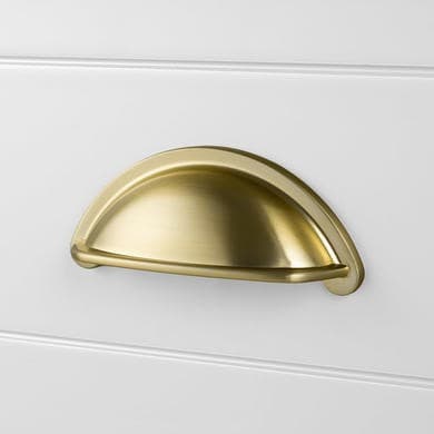 Kentmere Brushed Brass Cup Handle