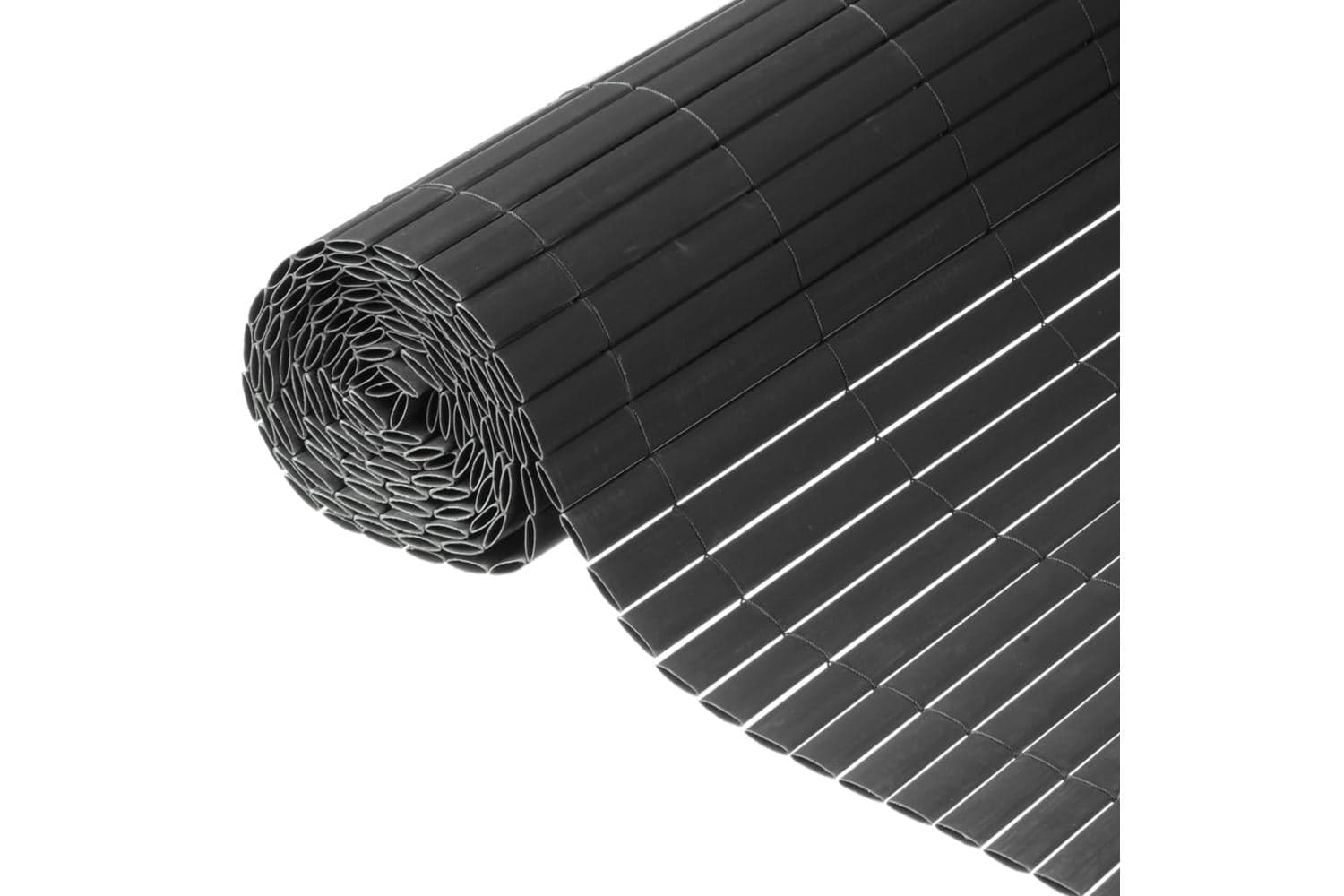Nature 428521 Double Sided Garden Screen Pvc 1x3m Anthracite