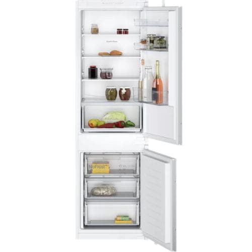 NEFF            N30 184/76 LITRE 177.2X54.1CM INTEGRATED FRIDGE FREEZER - SLIDING HINGE