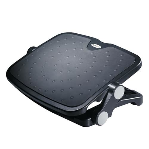 ADJUSTABLE UNDER DESK FOOT RESTLARGE 18X14IN ERGON