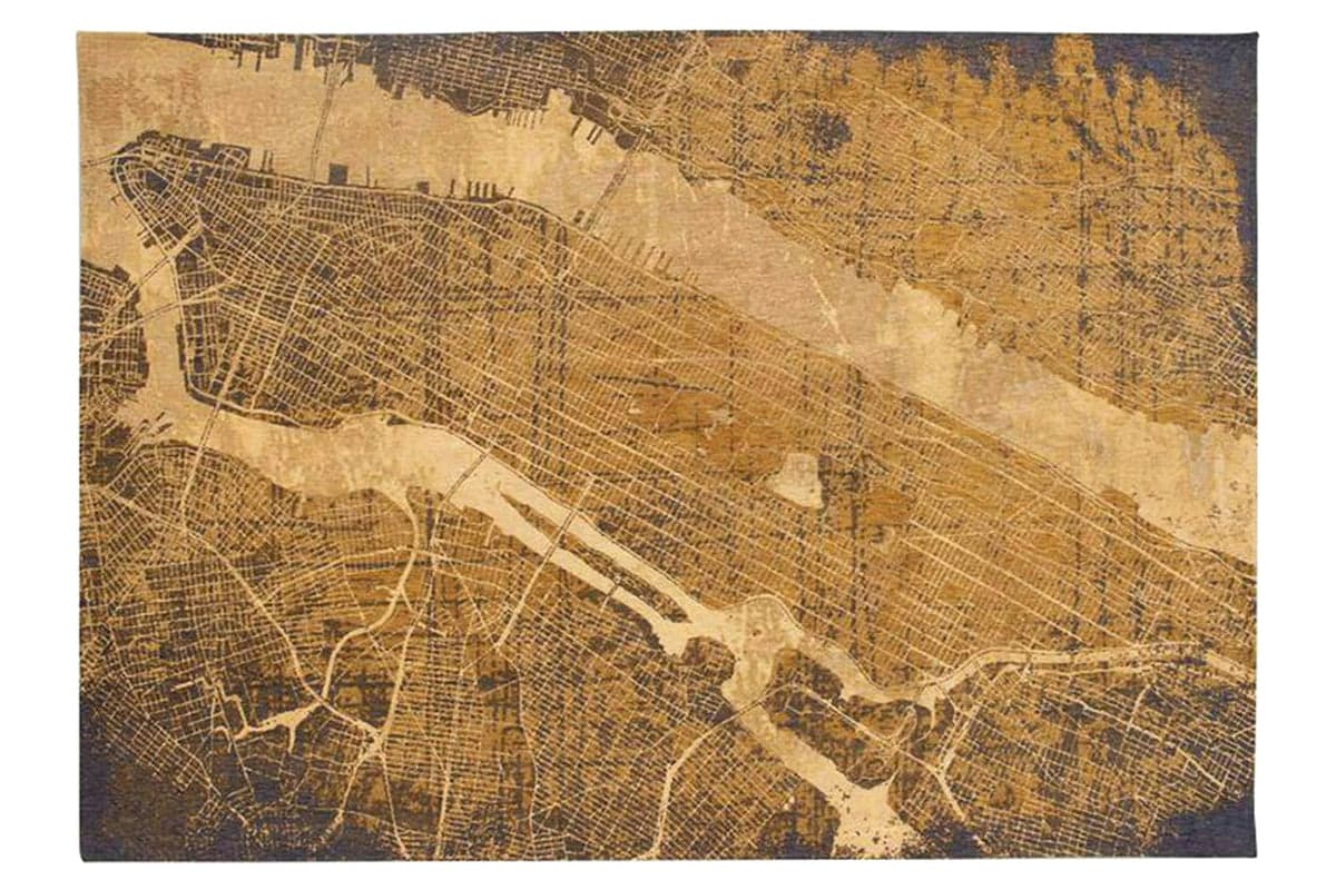 Louis De Poortere | New York Indoor Eco Rug | Brown | 240 x 340 cm