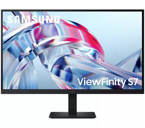 SAMSUNG ViewFinity S7 LS27H700EAUXXU 4K Ultra HD 27" IPS Monitor - Black