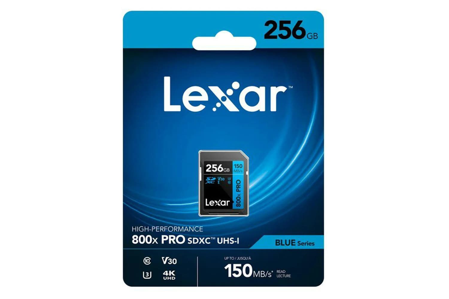Lexar Professional 800x Pro SDXC UHS-I Memory Card | 256GB