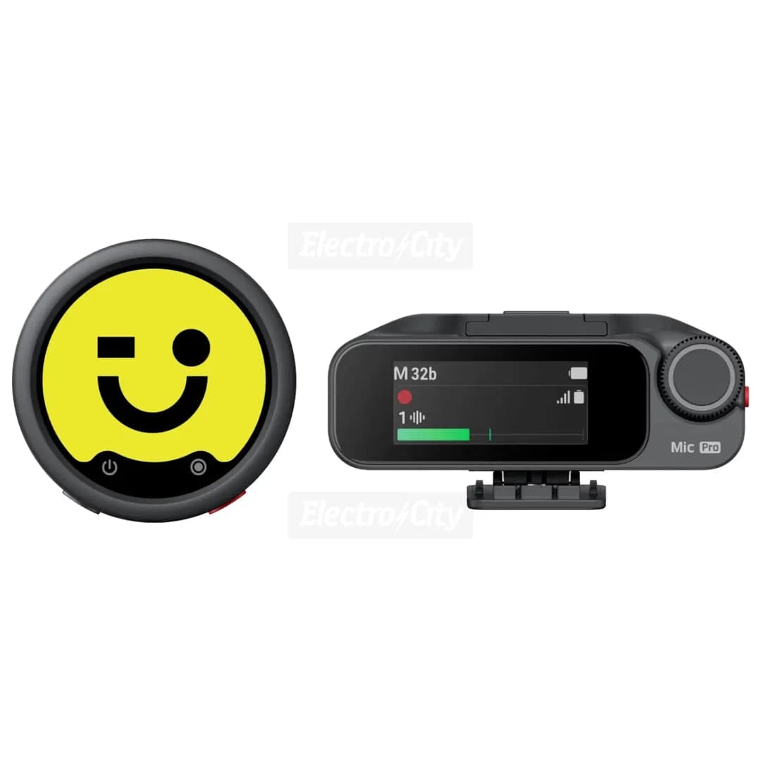 Insta360 Mic Pro Wireless Microphone System | 1 TX + 1 RX