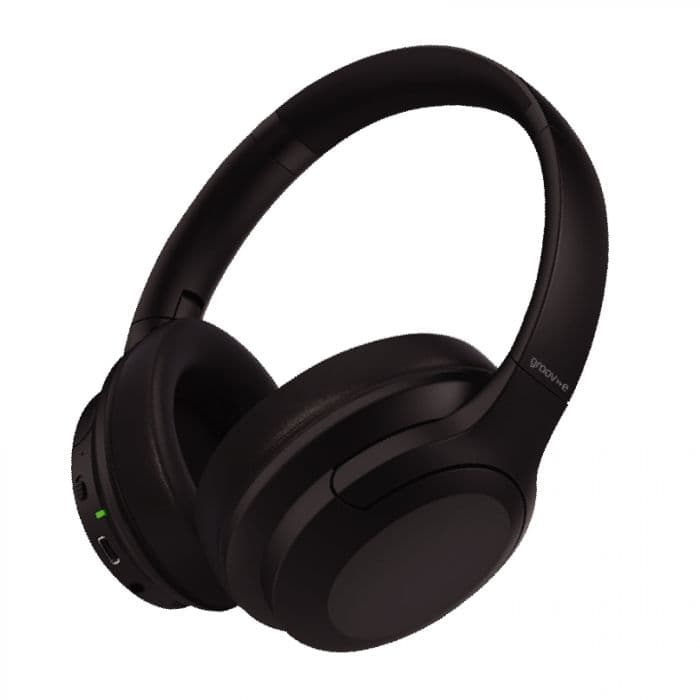 Groove GVBT1700BK, Wireless Bluetooth Headphones, Black