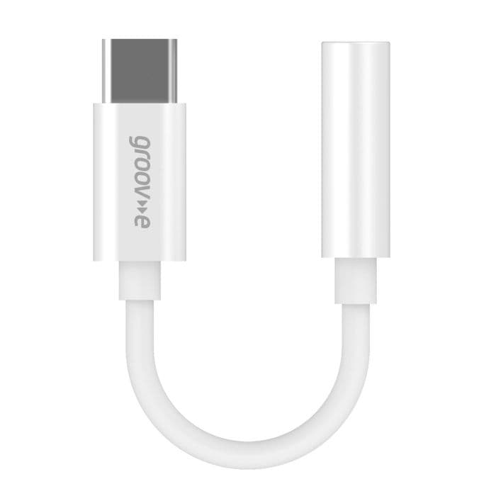 Groove GVMA082WE, USB-C to 3.5mm Adapter