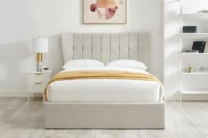 Mia Ottoman Bed Frame | Double | 4ft6 | Mink