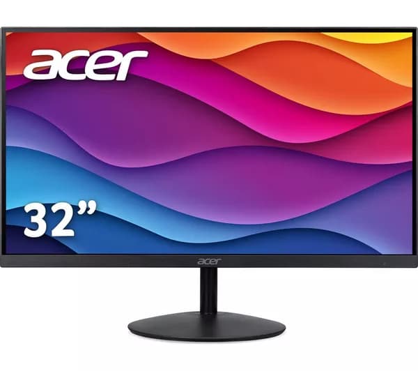 ACER SA322QK 4K Ultra HD 32” VA LCD Monitor - Black