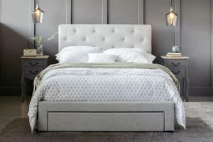 Brandon Bed Frame | Small Double | 4ft | Grey