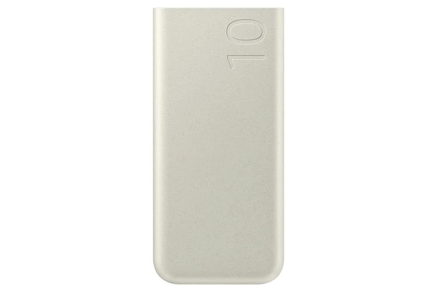 Samsung 10,000 mAh 25W Super Fast Charging Battery Pack | Beige