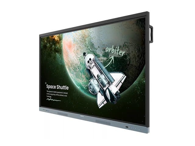 BENQ - Board Essential RE7504 - 75" Diagonal Class RE04 Series LED-backlit LCD display - education - with touchscreen (multi touch) - Android - 4K UHD (2160p) 3840 x 2160 - direct-lit LED