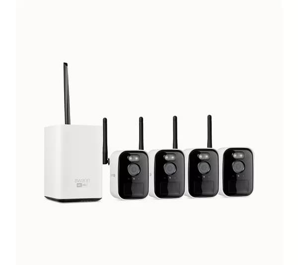 SWANN MaxRanger Mini SWNVK-MRMINISD4 4K Ultra HD NVR Security System - 4 Cameras