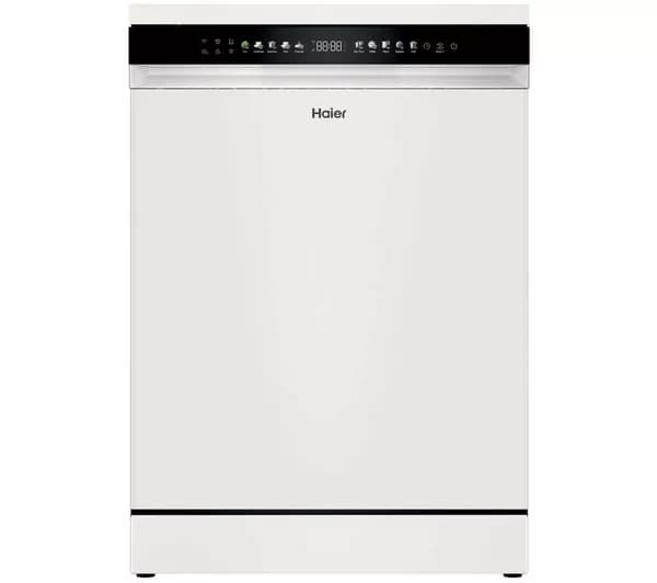 HAIER I Pro Shine Series 3 XF6C4F1W-80 Full-size WiFi-enabled Dishwasher - White