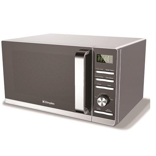 DIMPLEX 900 WATT SILVER 23 LITRE MICROWAVE STAINLESS STEEL INTERIOR - SILVER FINISH