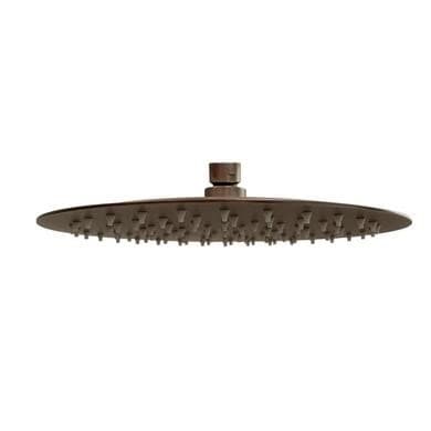Brushed Bronze Ultra Slim 250mm Shower Head - Arissa