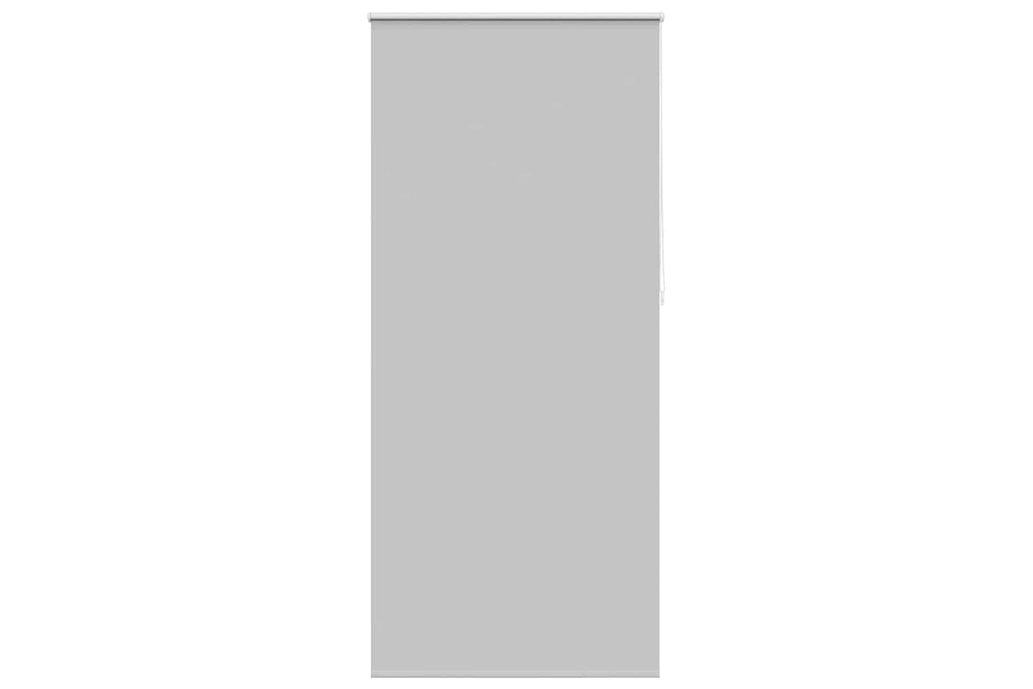 Vidaxl Roller Blind Blackout 120 X 230 Cm Grey