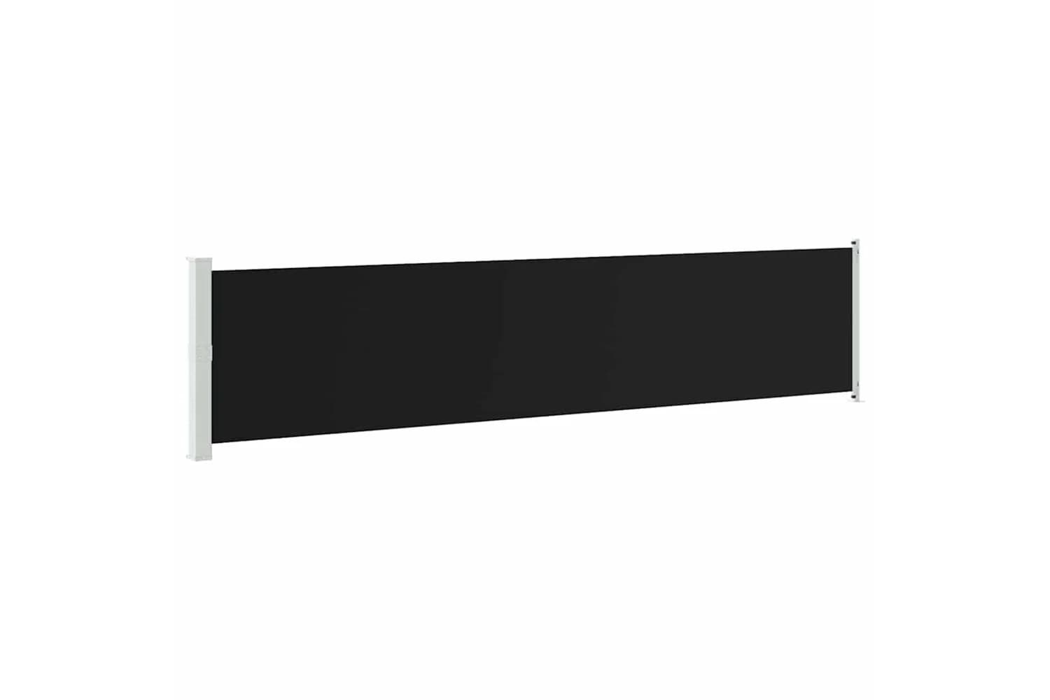 vidaXL 313369 Patio Retractable Side Awning 140x600cm Black
