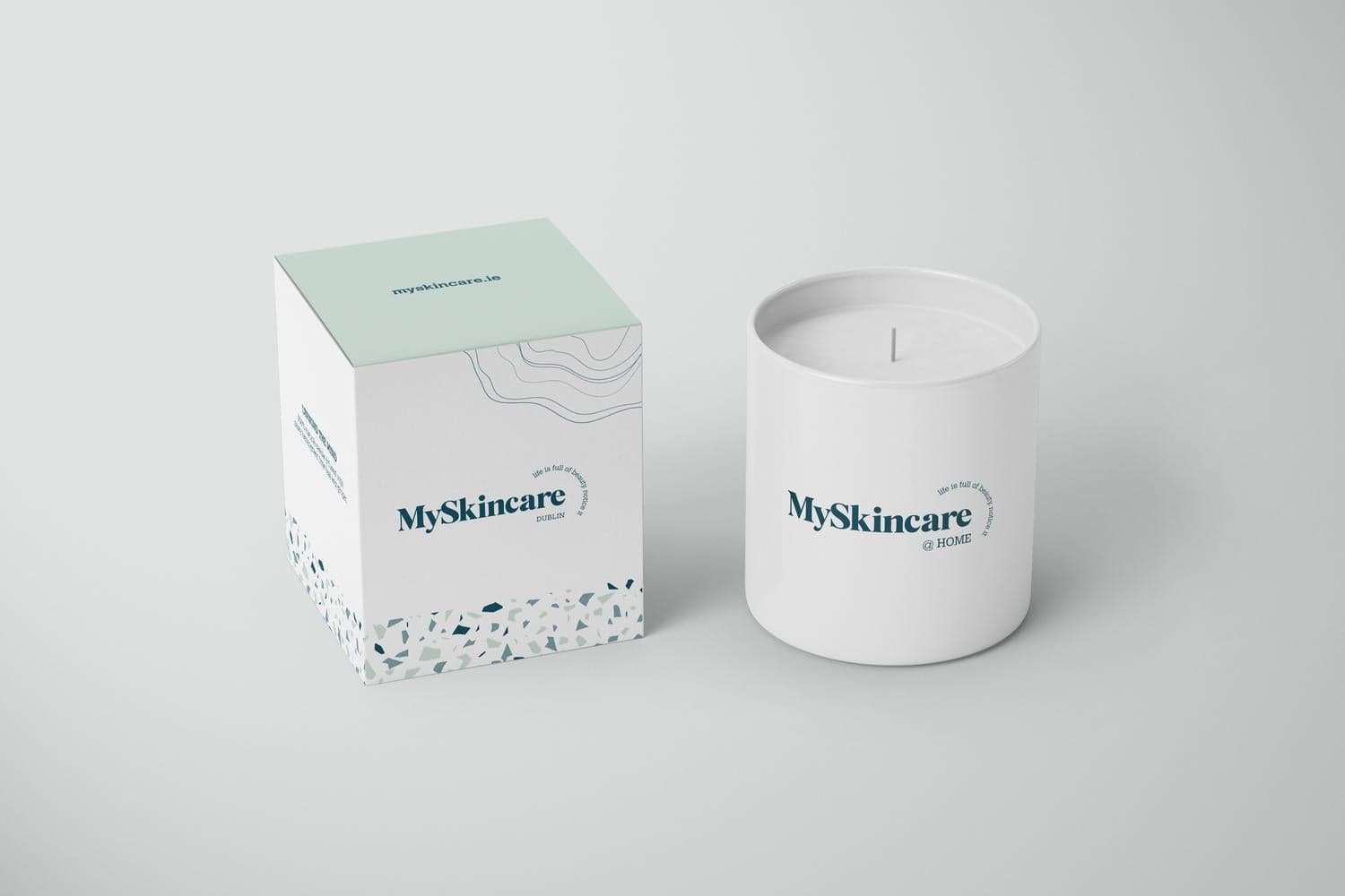 Myskincare Hot Oil Massage Candle - 100% Natural Relaxation Oil With Lemongrass, Lime Leaf And Ginger