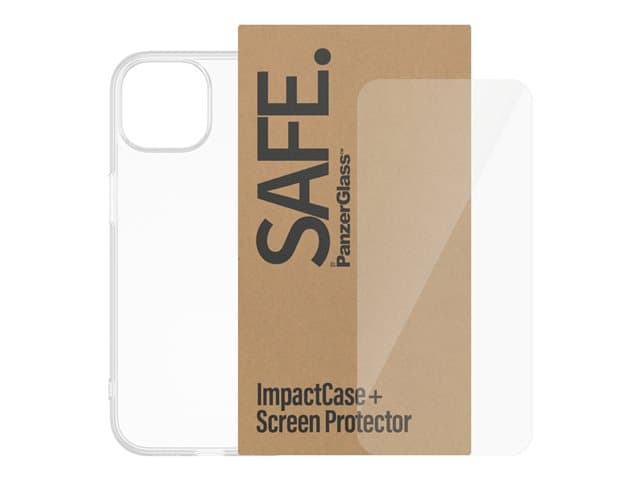 PANZERGLASS - SAFE. by PanzerGlass - 2-in-1 Pack - back cover for mobile phone