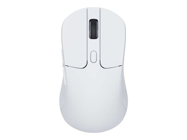 Keychron - M3 - mouse - 2.4 GHz, USB-C, Bluetooth 5.1 - white